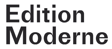 Edition Moderne neu bei der Prolit Verlagsauslieferung